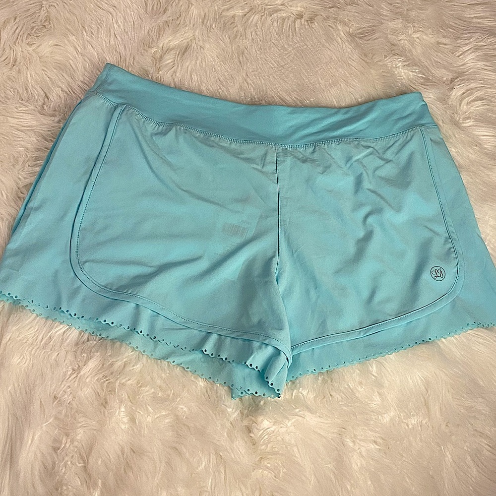 Lauren James new with tags Make the cut scallop short ocean palm size XXL